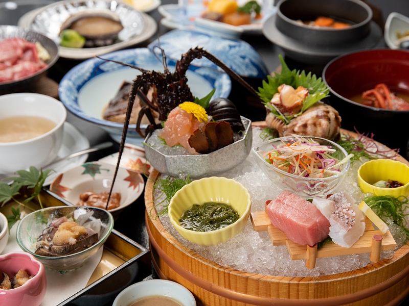 贅沢会席料理例