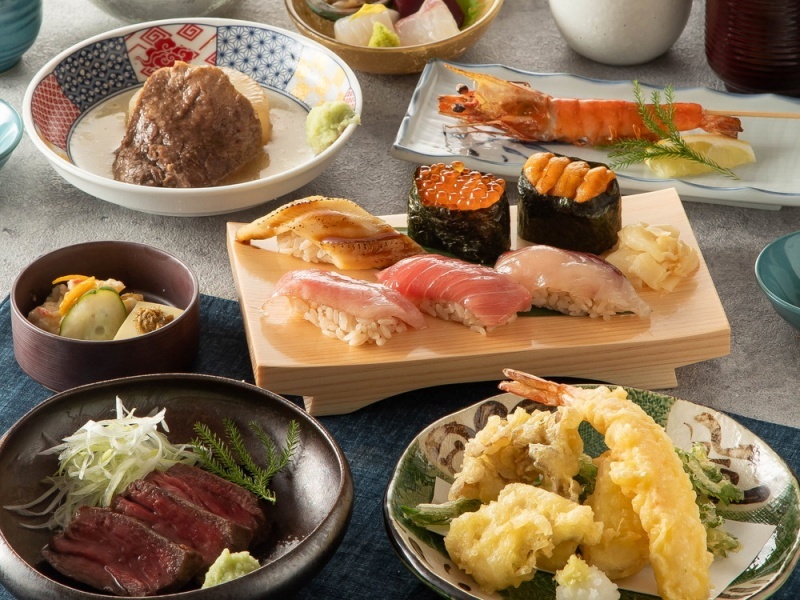 《個室確約》【きわみコース】全10品 2時間飲み放題付 8,580円⇒7,800円(税込)
