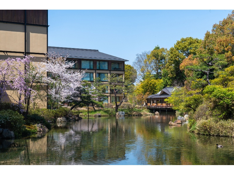 800年の歴史を誇る日本庭園「積翠園」