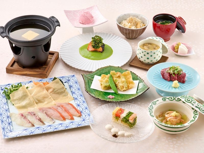 春の特別懐石 耀-かがやき-　3月～5月