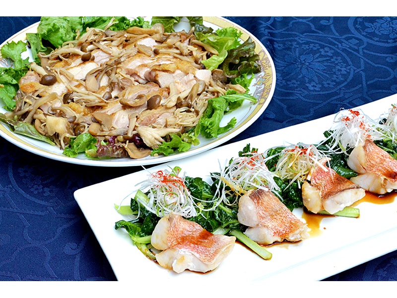 【秋】和中ミックス 秋の味覚コース　6,500円