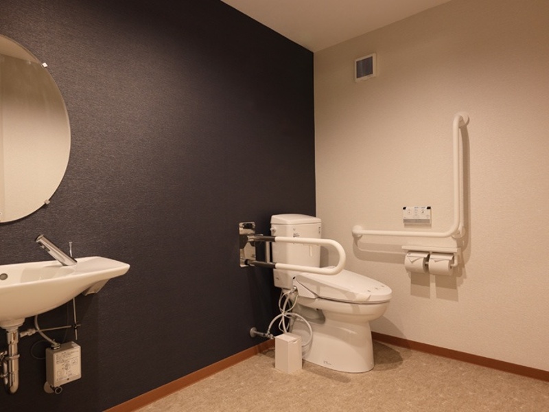 段差がなく、車イスでもご利用いただけるユニバーサルデザインのお部屋タイプ。