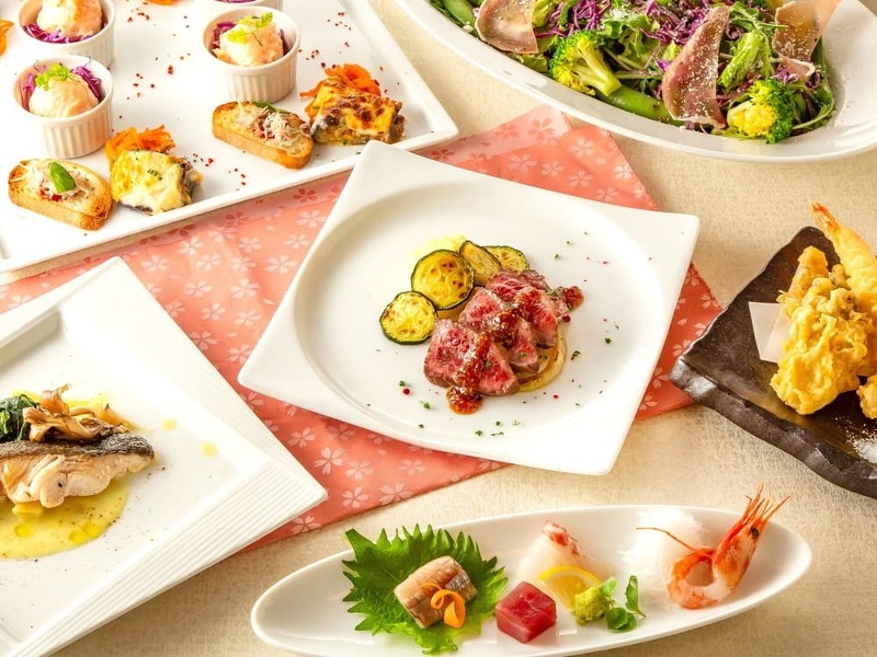 【夢見月コース】全8品 2時間飲放題付 6600円⇒6000円