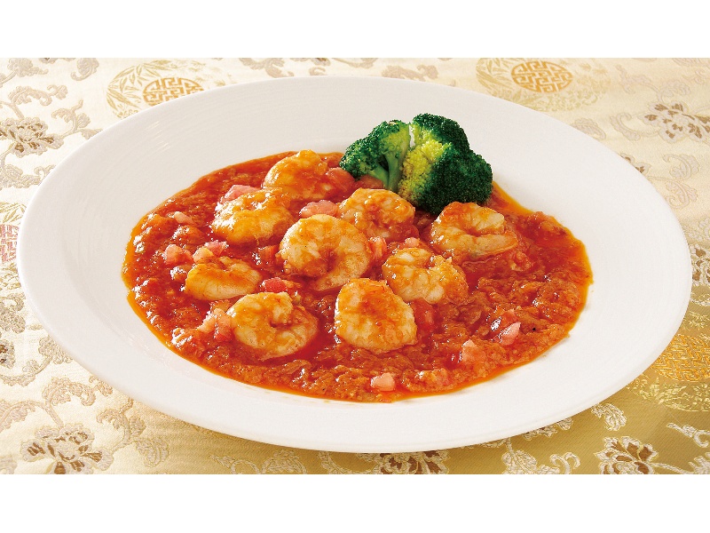 敦煌名物！！海老のチリソース