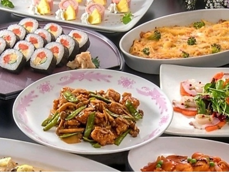 和洋中盛り合わせ7品 ￥7,000（税込）コース