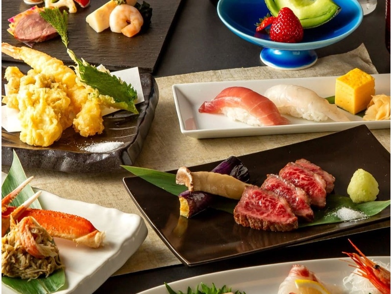 【和洋折衷コース】全8品 2時間飲放付 7700円⇒7000円