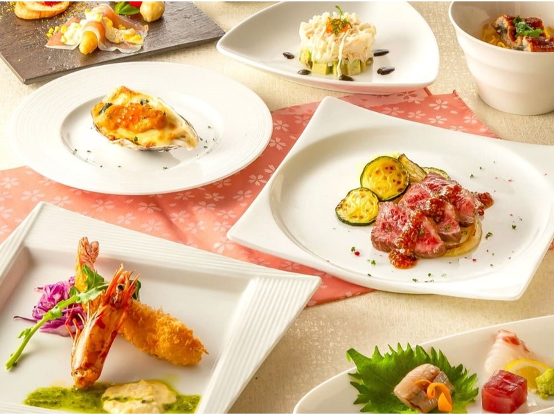 【極コース】全8品 2時間飲放題付 7700円⇒7000円