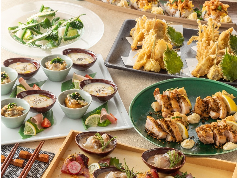 【味わいコース】全7品 2時間飲み放題付 4730円⇒4300円（税込）