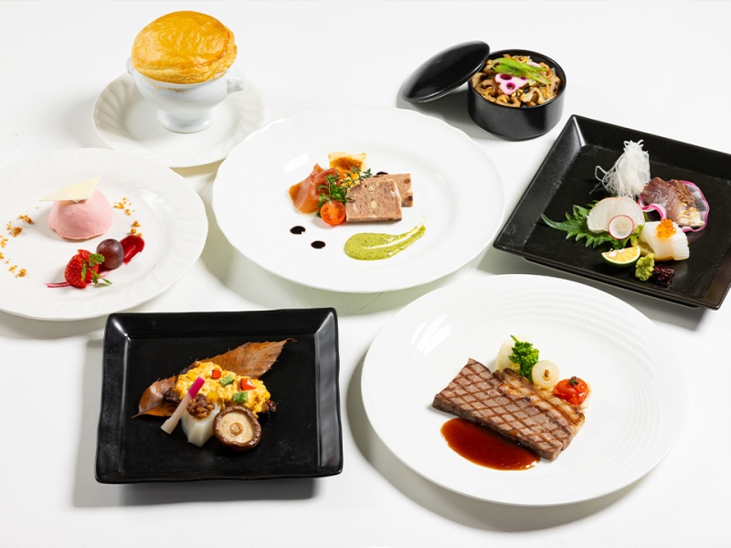 和洋折衷コース料理イメージ