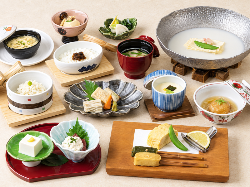 【梅の花懐石】湯葉と豆腐の創作懐石14品