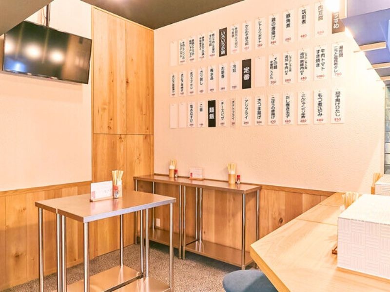 大人気立ち飲みスペース