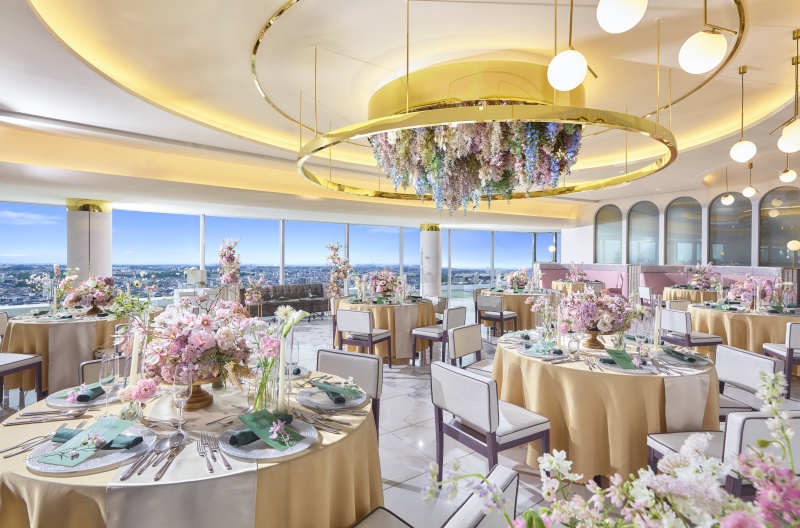 【MAINDINING】183.14㎡/55.5坪
■着席～100名様
■立食～150名様