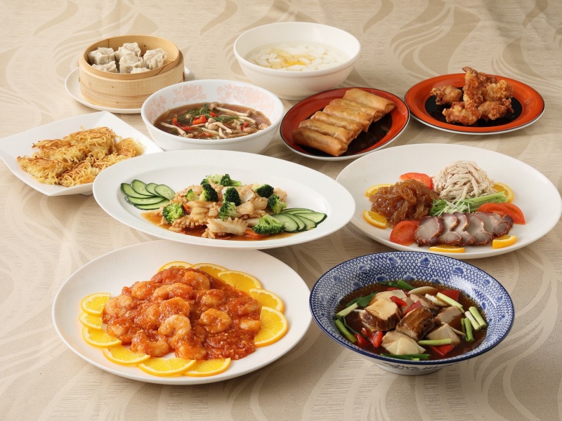 中国料理「豊華楼」　フリードリンク付き大皿卓盛りコース