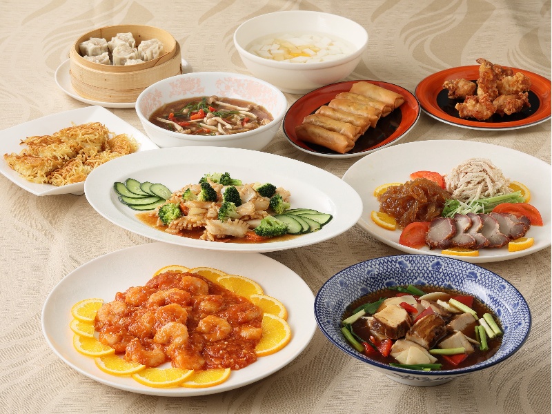 中国料理「豊華楼」　フリードリンク付き大皿卓盛りコース